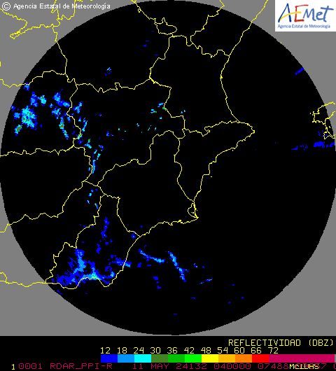 Radar Valencia/Murcia cycle 4