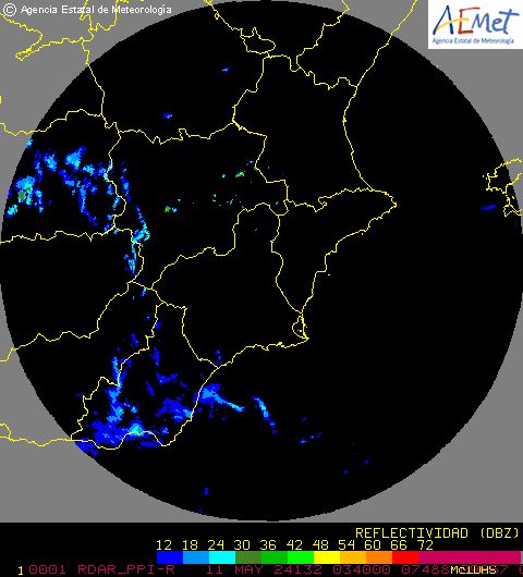 Radar Valencia/Murcia cycle 5